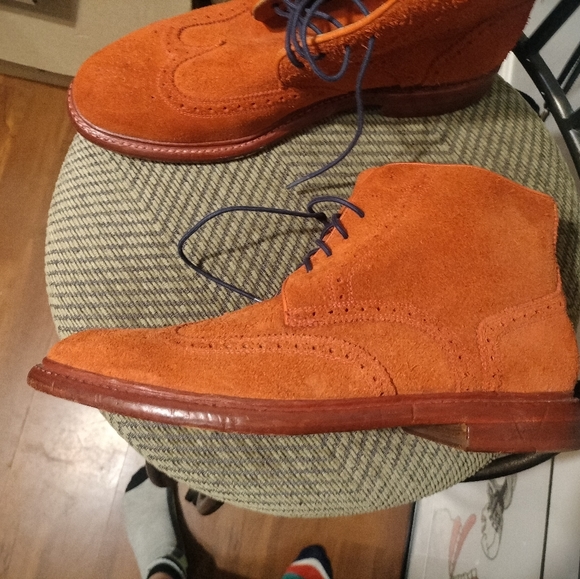Florsheim by Duckie Brown red suede boots - Picture 4 of 8